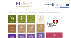 Desktop Screenshot of mariaut.hu